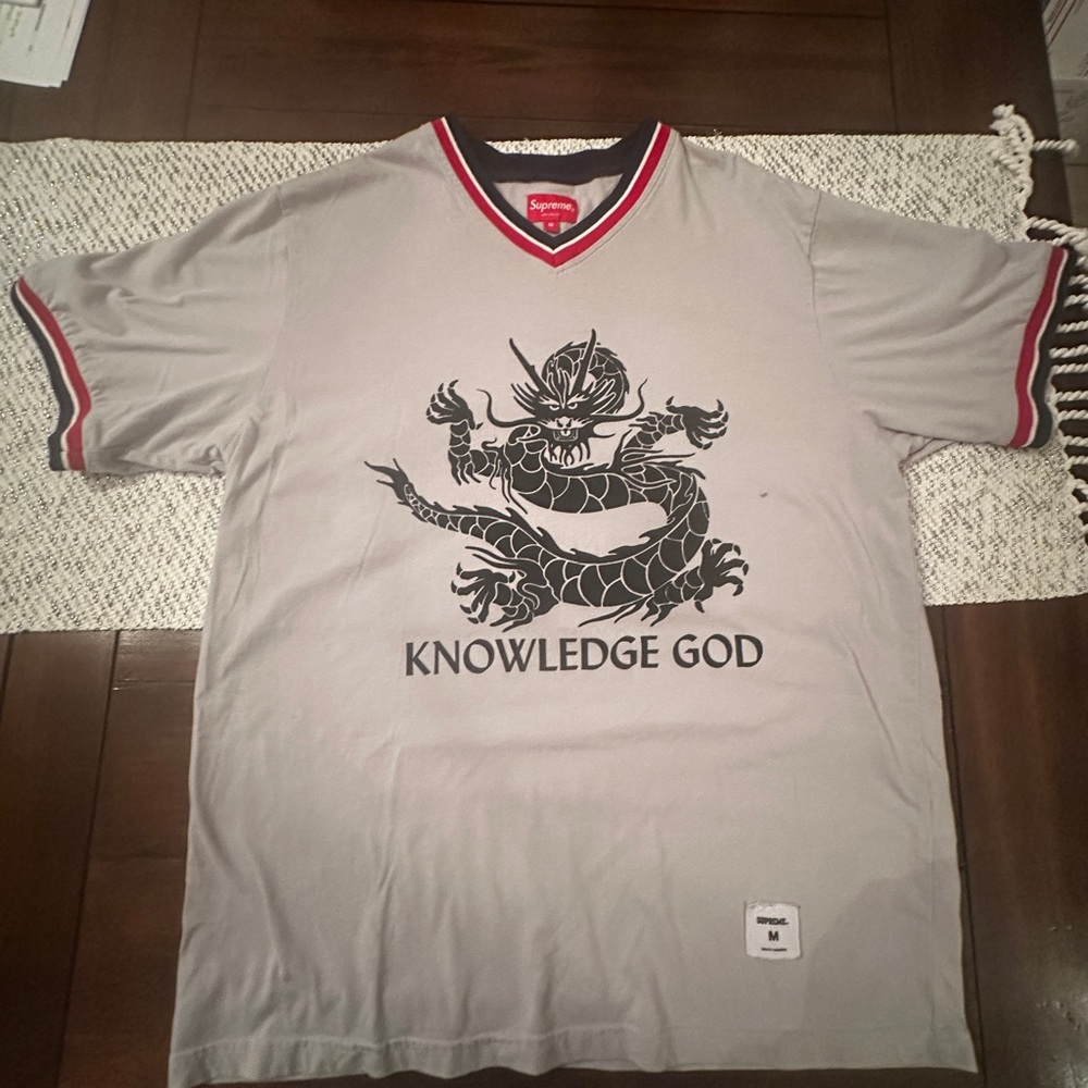 Supreme Gray Dragon Graphic Men's Tee